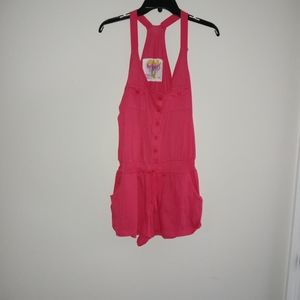 Derek Heart Large hot pink romper